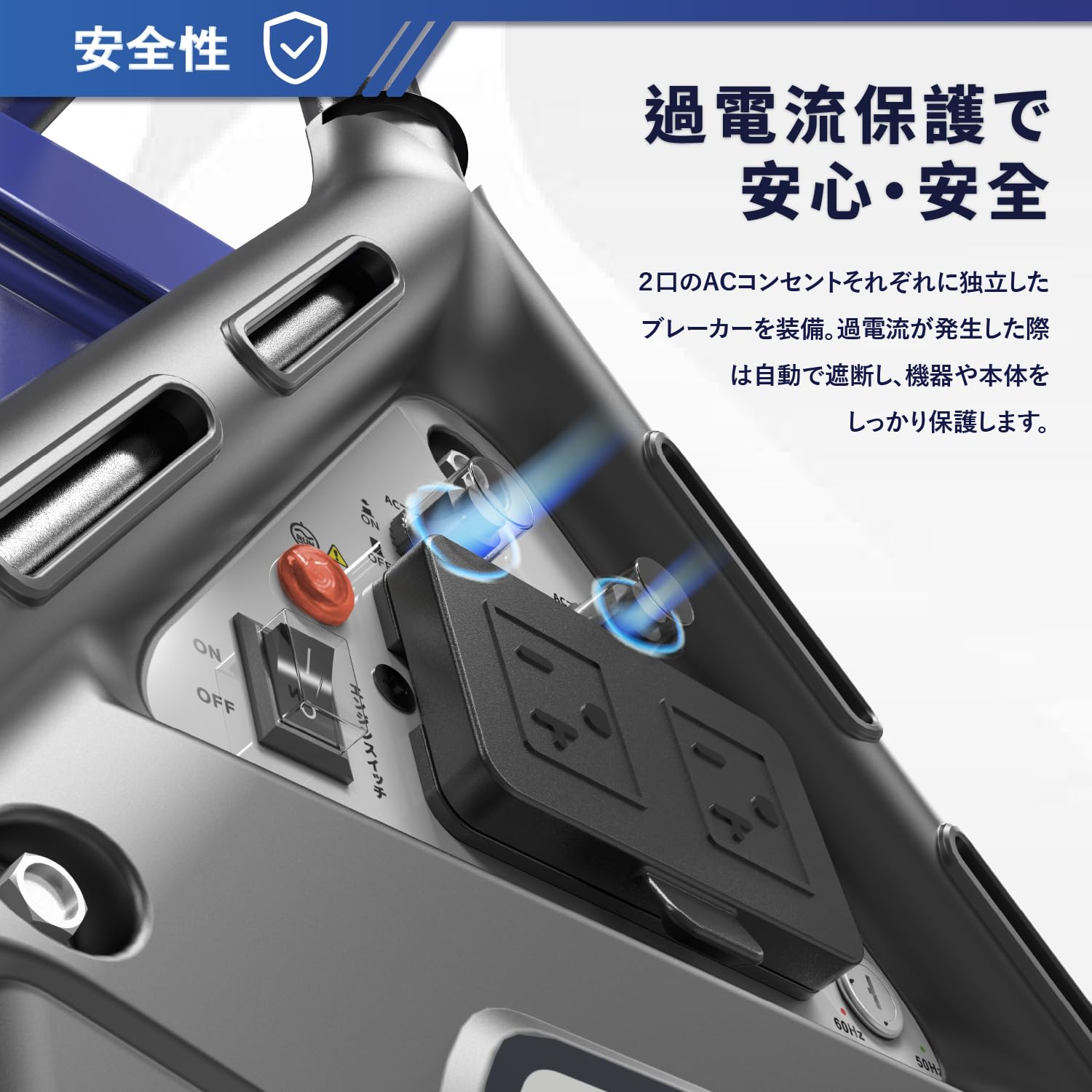 Amazon | Gaidohインバーター発電機 最大出力3.5kVA 高性能 静音 50Hz